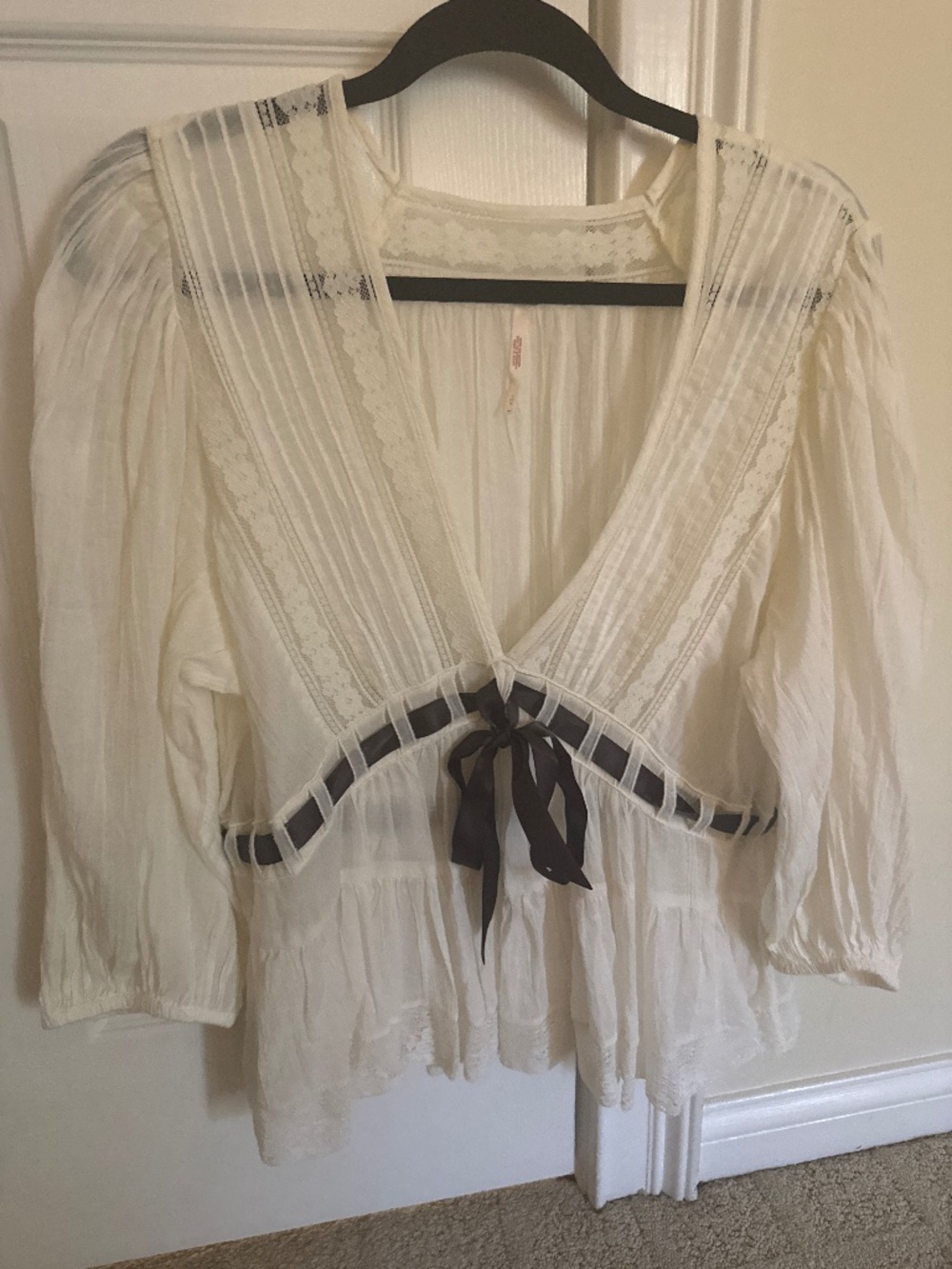 Free People Blousr Latge